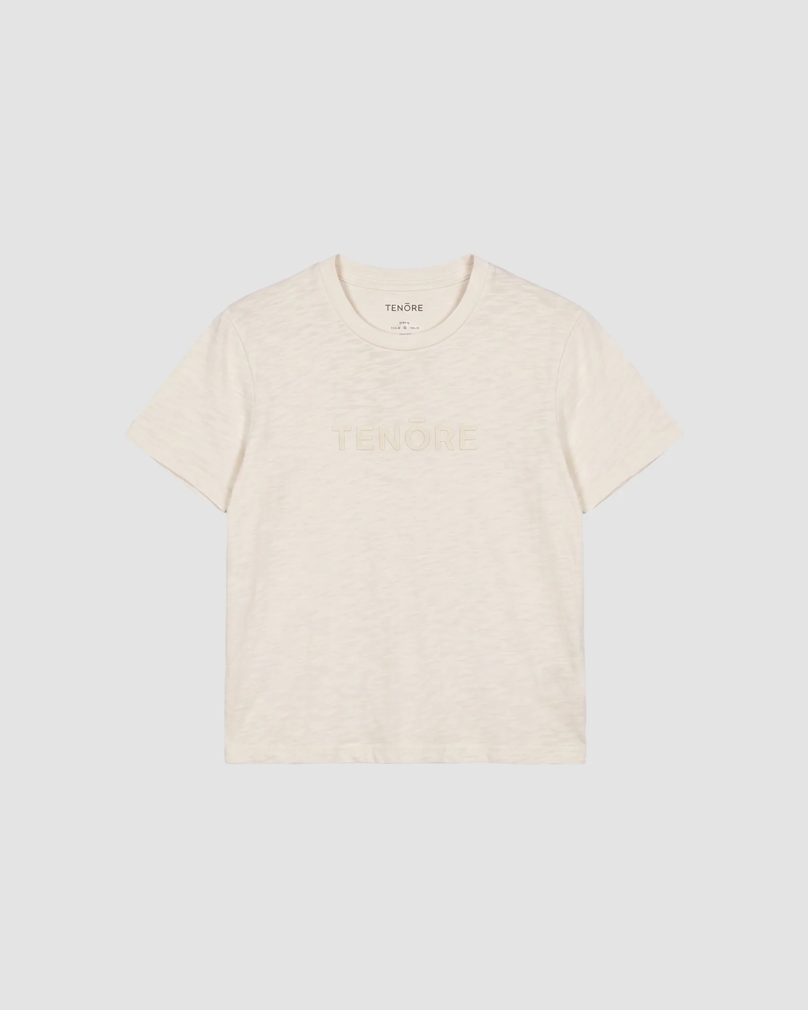 Flock Logo Shrunken Tee