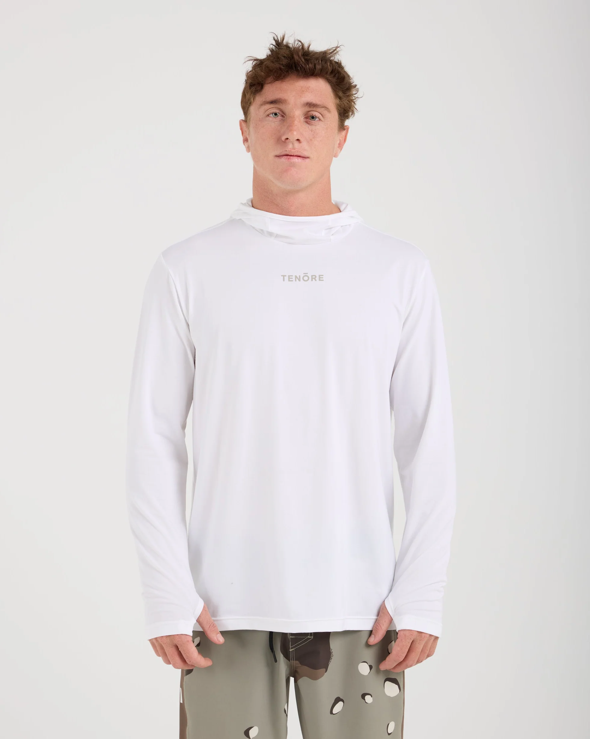 UV Active Long Sleeve Hooded Tee - Image 3