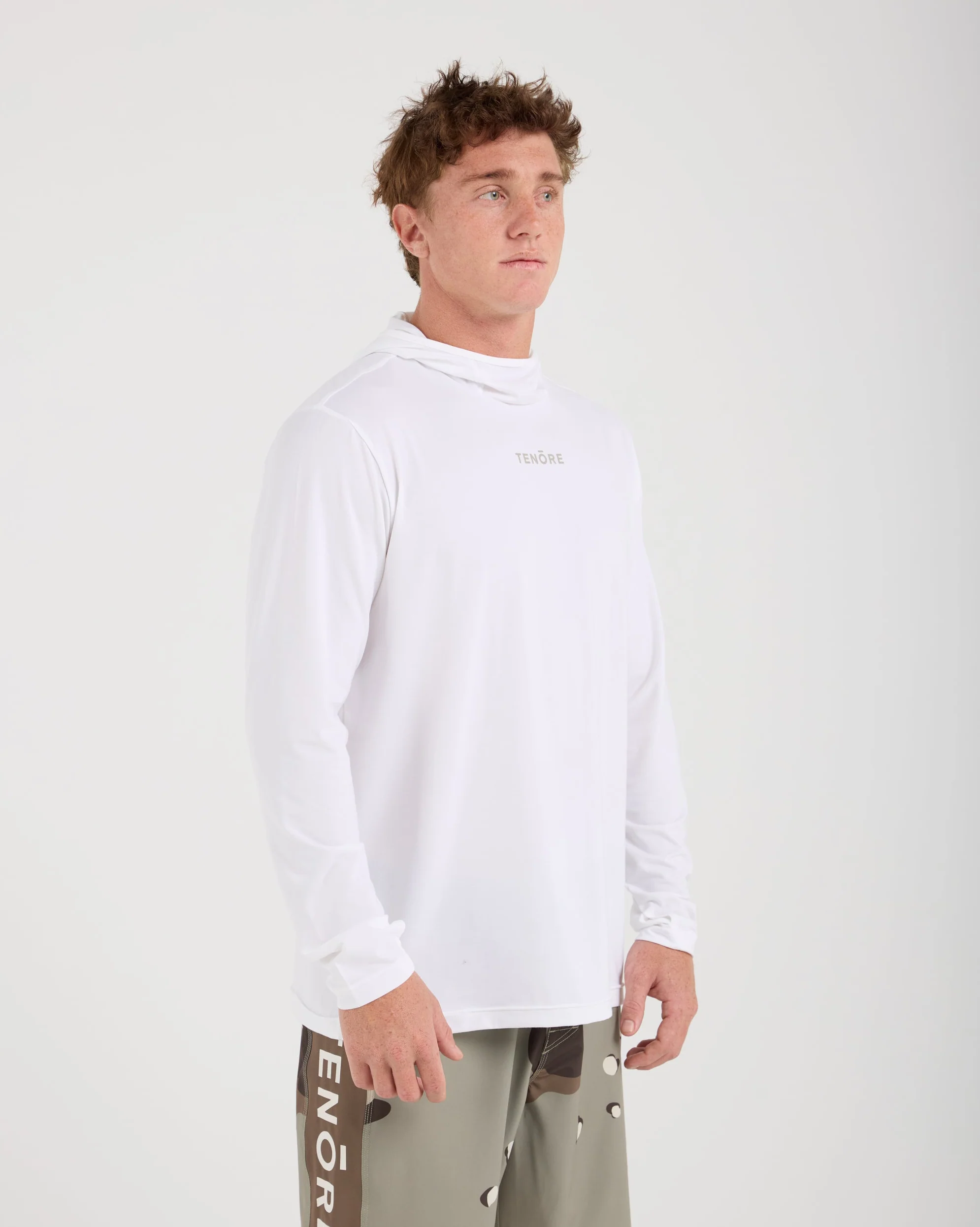 UV Active Long Sleeve Hooded Tee - Image 4