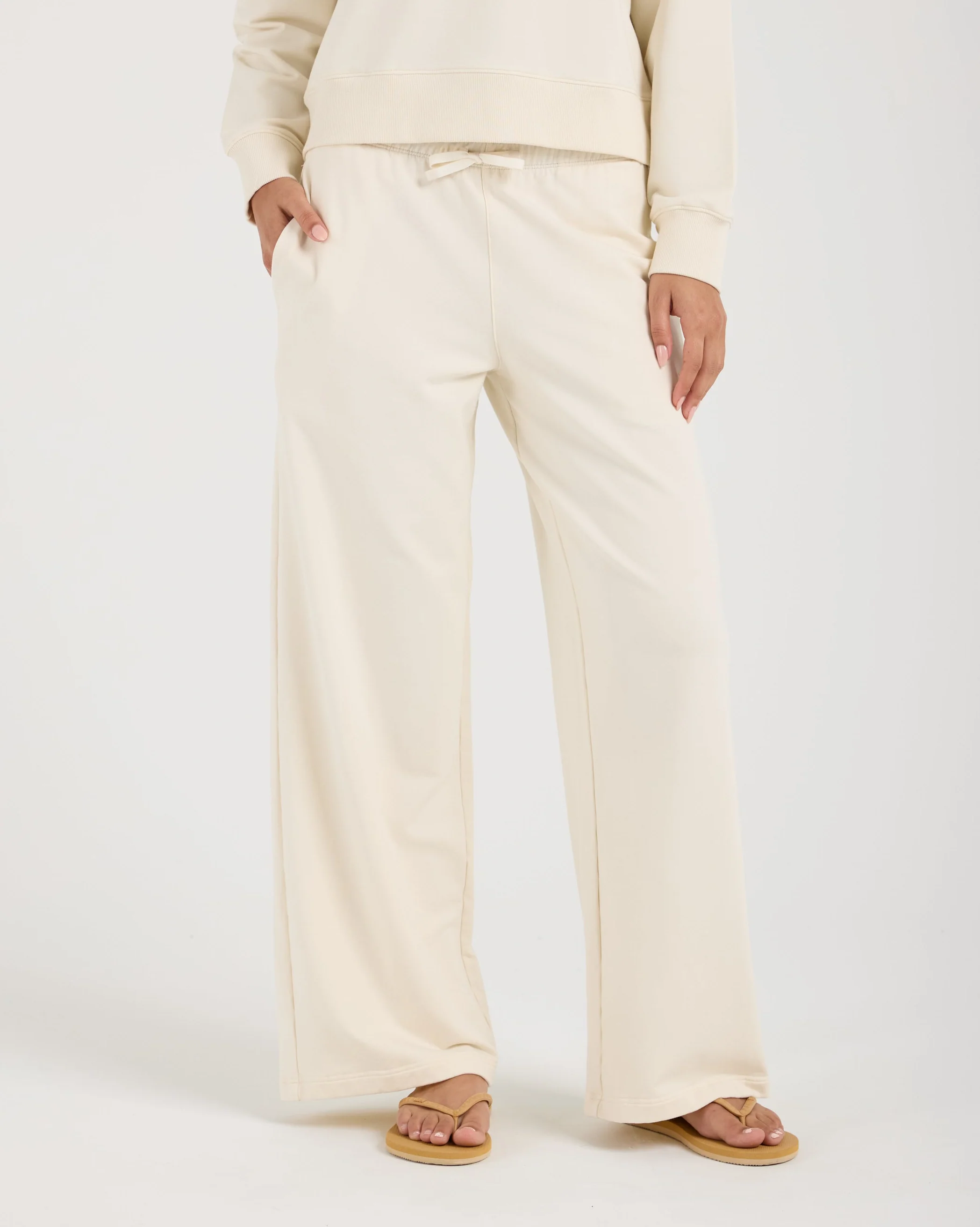 Modal Terry Open Leg Sweatpant - Image 4