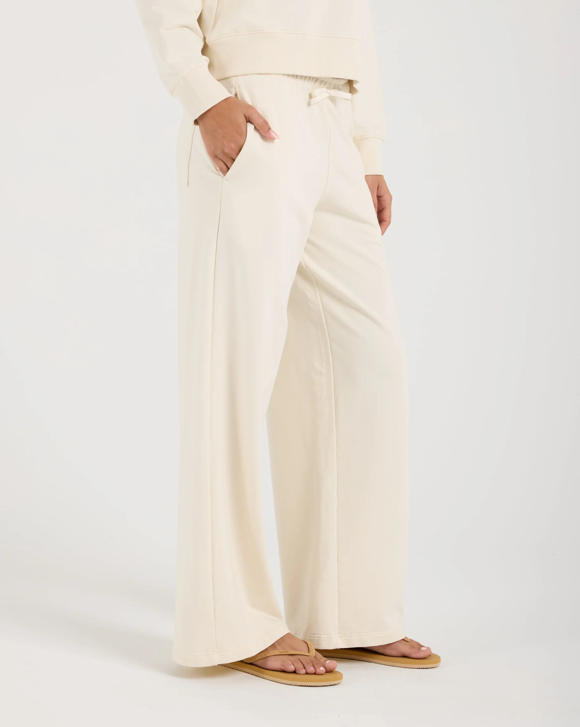 Modal Terry Open Leg Sweatpant - Image 5