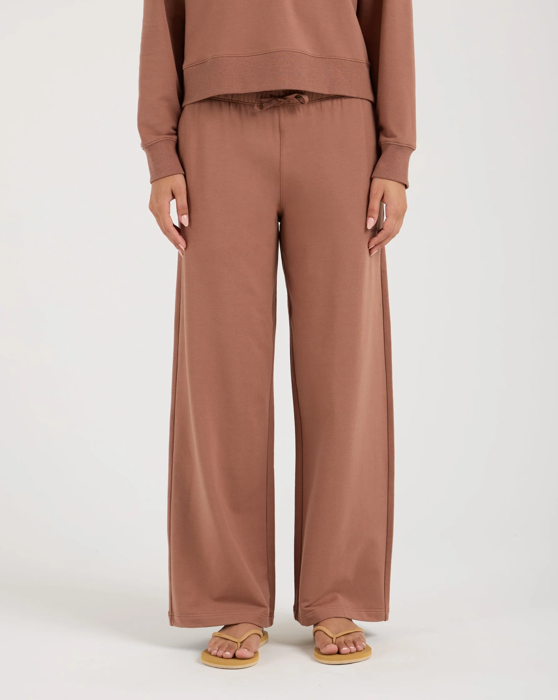Modal Terry Open Leg Sweatpant - Image 4