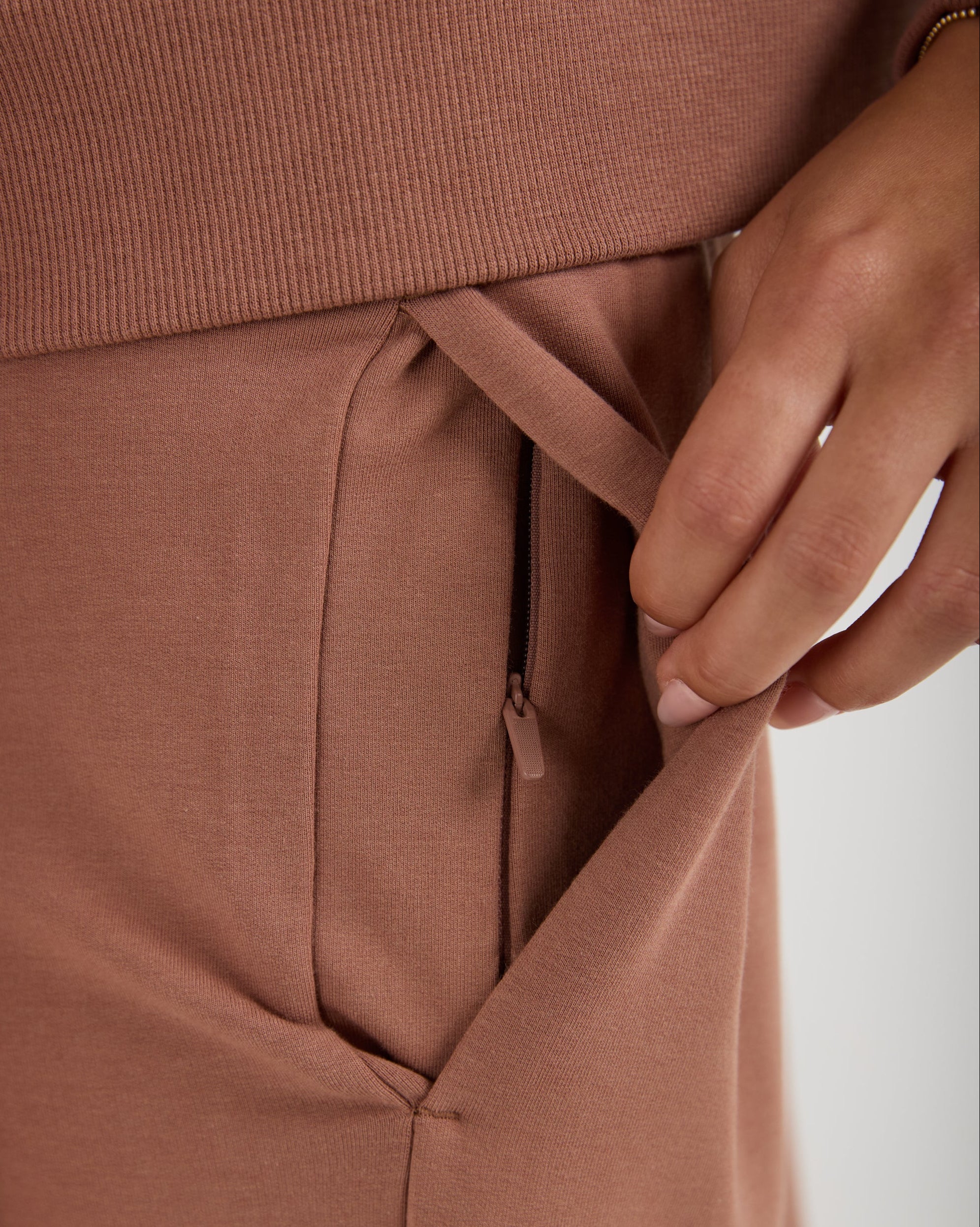 Modal Terry Open Leg Sweatpant - Image 9