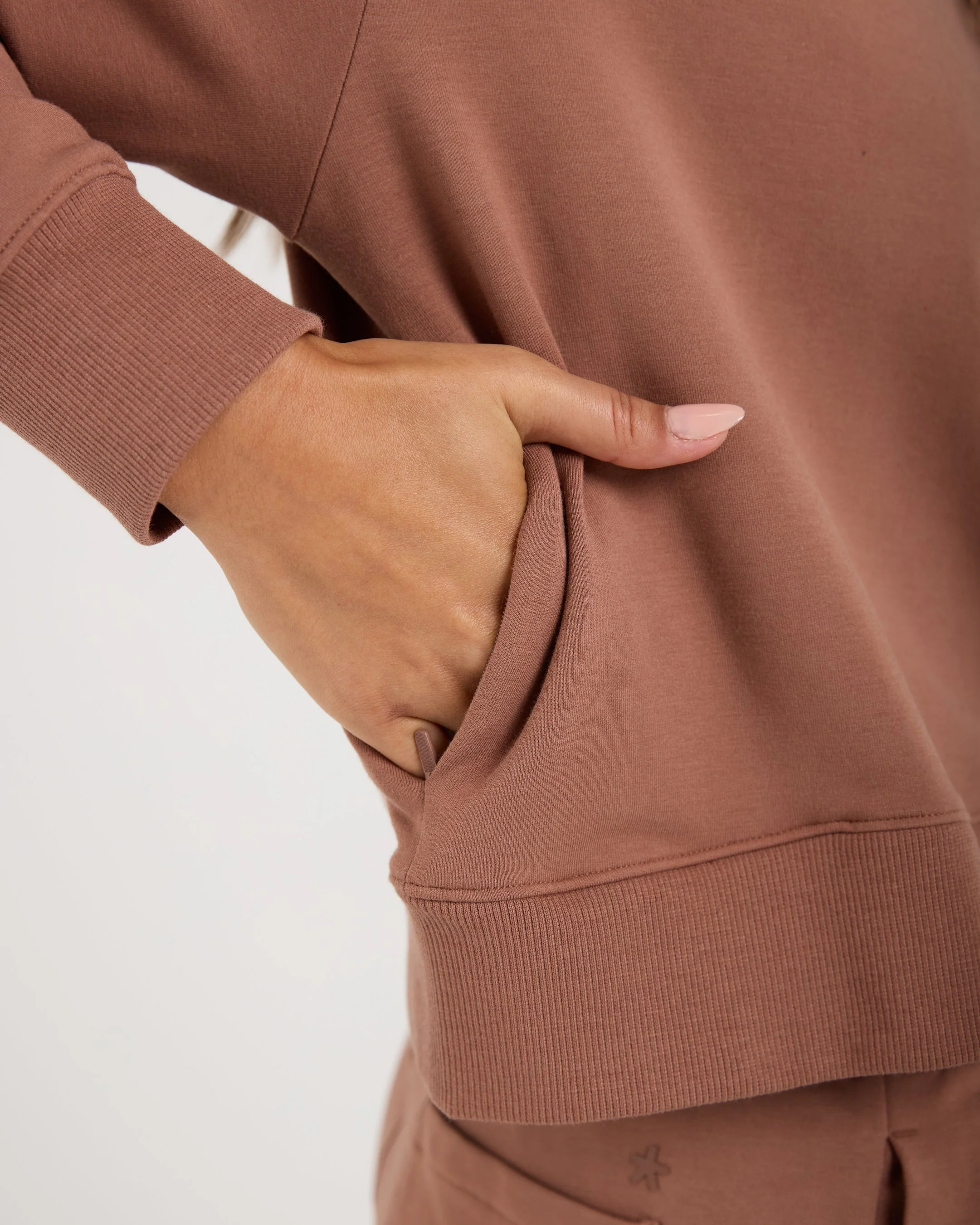 Modal Terry Pullover Hoodie - Image 10