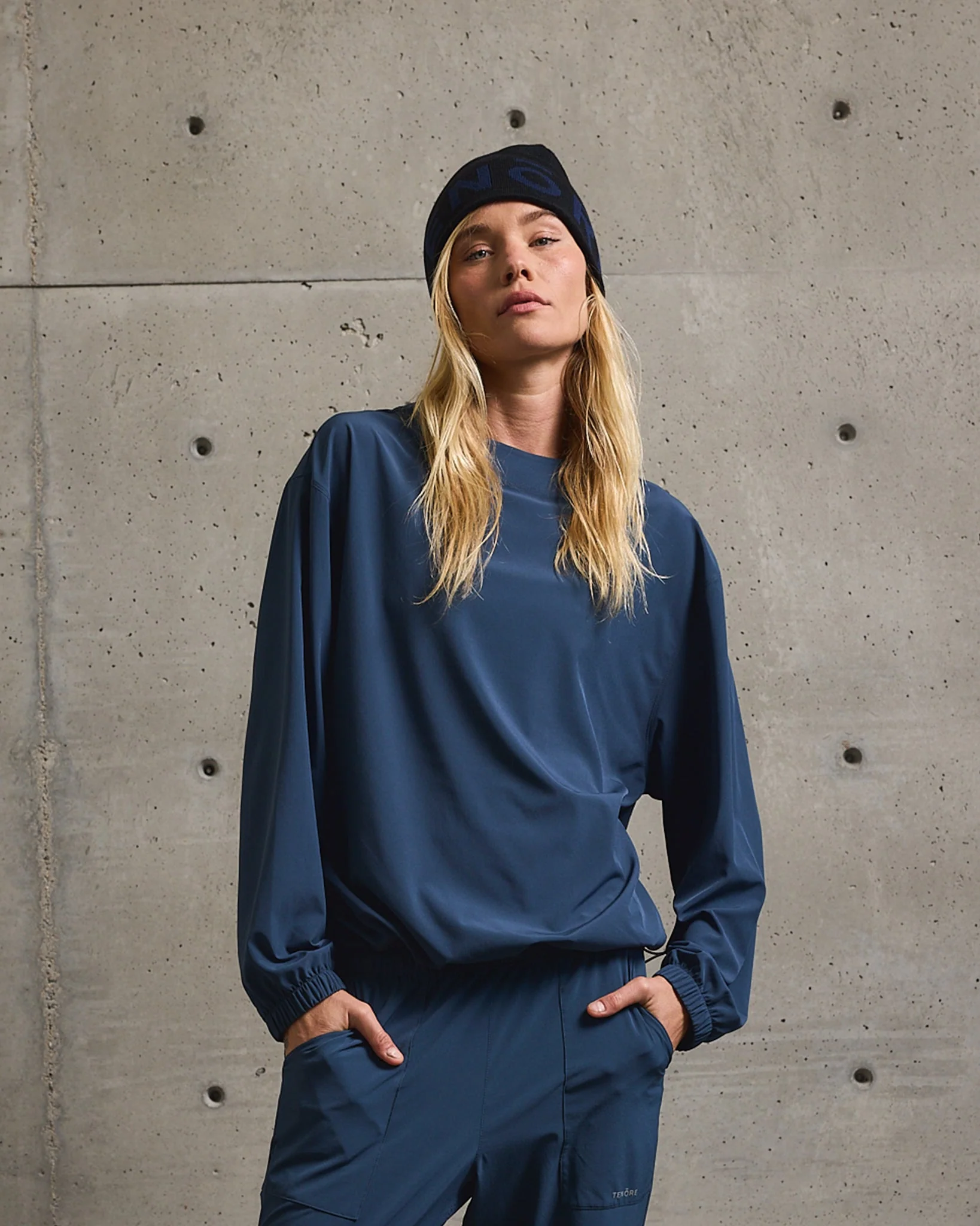 Woven Pullover Crew - Image 2